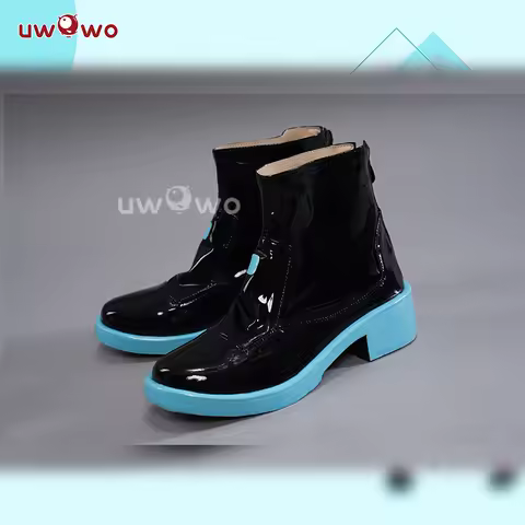 UWOWO Classicc Mikku Cosplay Shoes Costume Cosplay Shoes Boots Size 35-45 Halloween Cosplay Boots