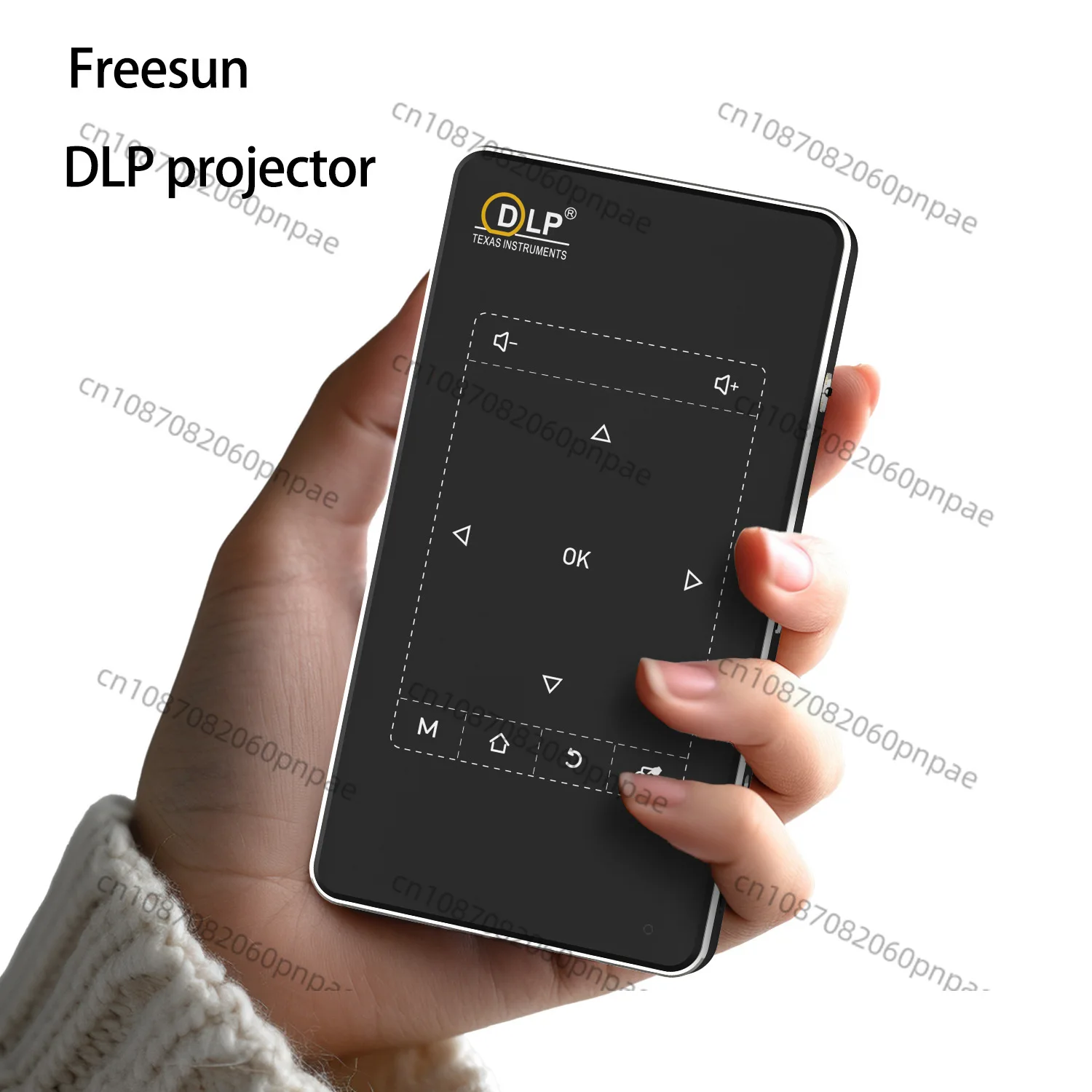

DLP Projector Portable Home 4K high definition 3D Outdoor Battery Projector Projector