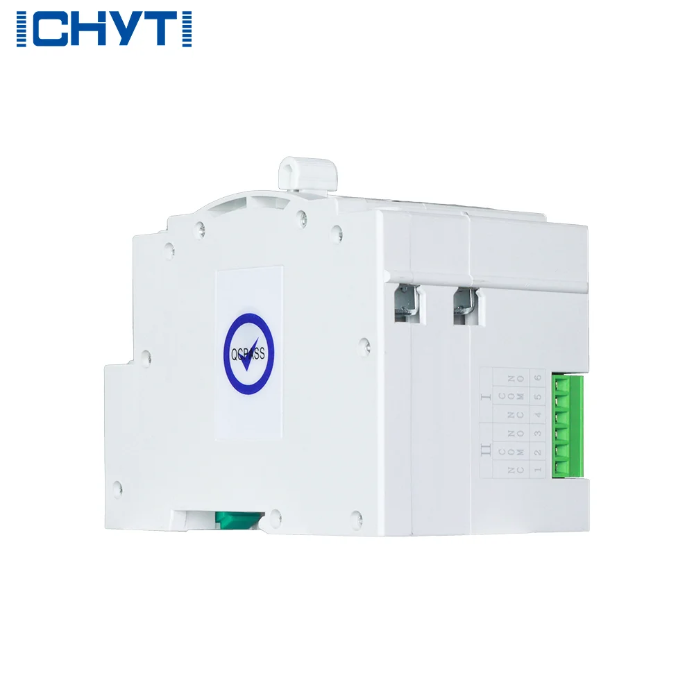 2PCS 2024 New G2R-63 6A~63A 2P 4P Generator ATS Controller Daul Power Changeover Automatic Transfer ATS