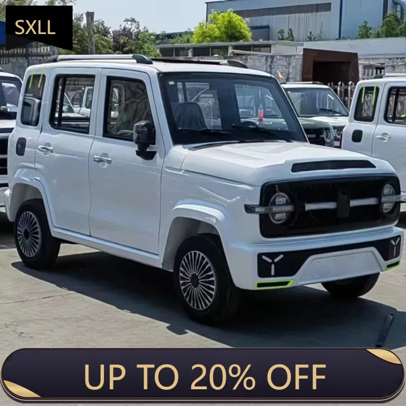 

SXLL New energy network electric vehicle 100 km battery life 2-4 kW motor for daily transportation, Renault electric four-wheele