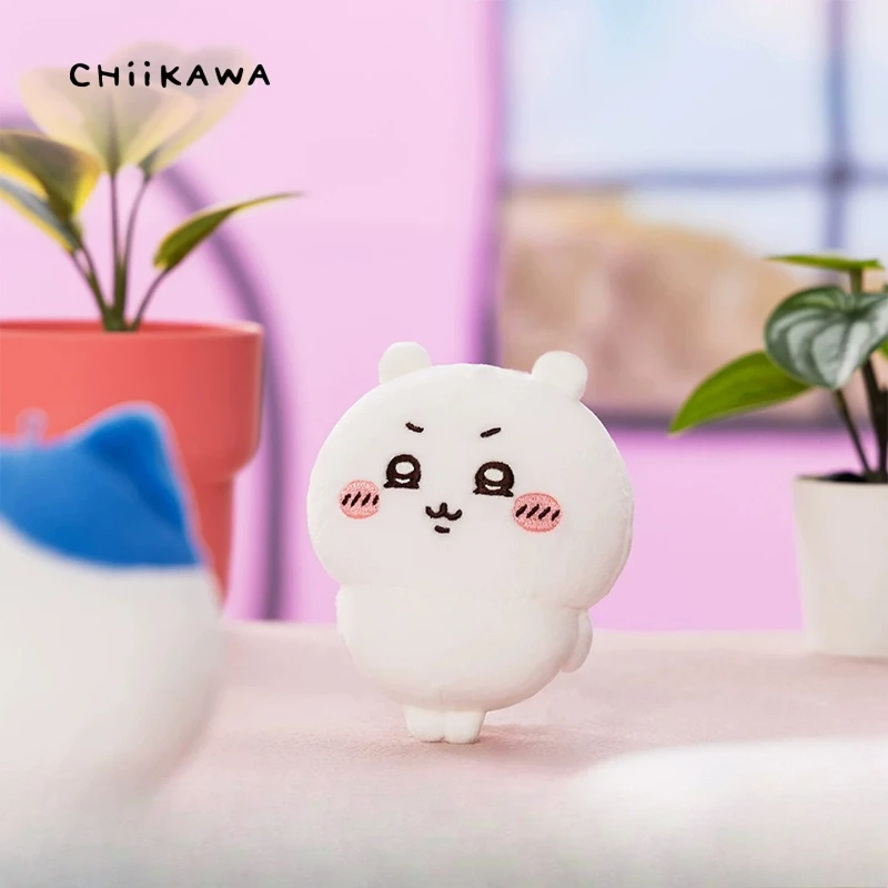 Chiikawa Hachiware Usagi Kawaii Anime Cartoon Grin Plush Pendant Toy Ornament Fashion Exquisite Versatile Cute and Fun Funny