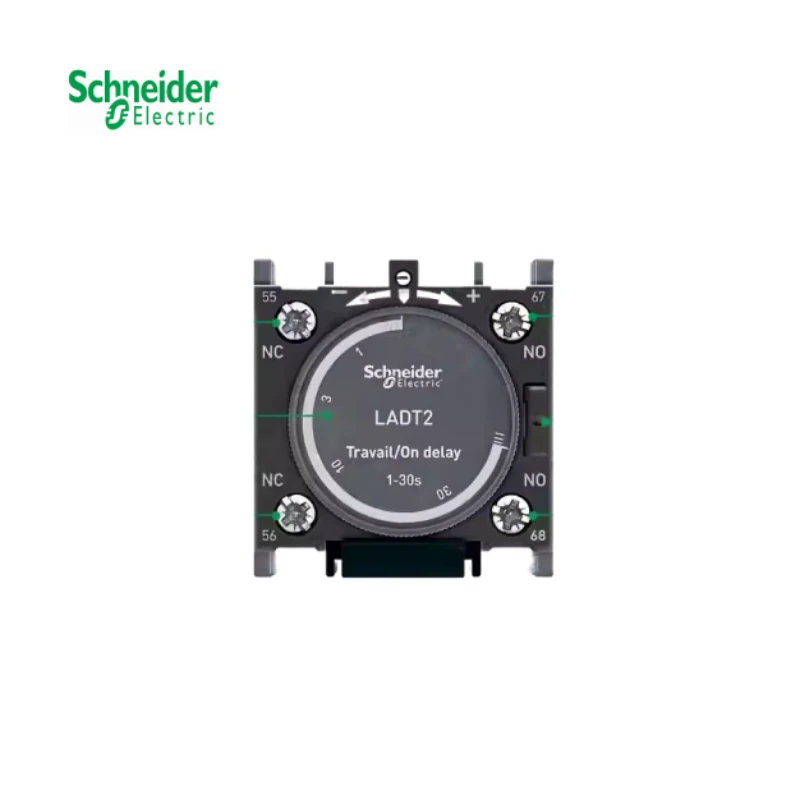 Schneider Electric LADT0 T2 T4 S2 R0 R2 R4 Contactor Delay Module, Power-on Delay