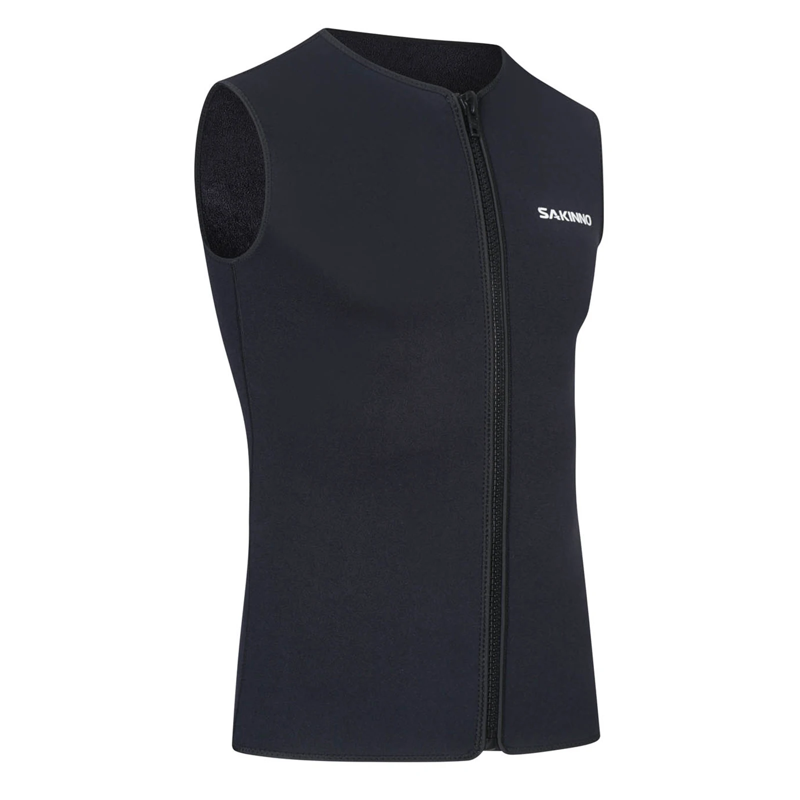 Men Swimming Vest Wetsuit Top 3mm Neoprene Wetsuit Vest Sleeveless Diving Suit for Swimming Snorkeling Scuba Diving Surfing Tops