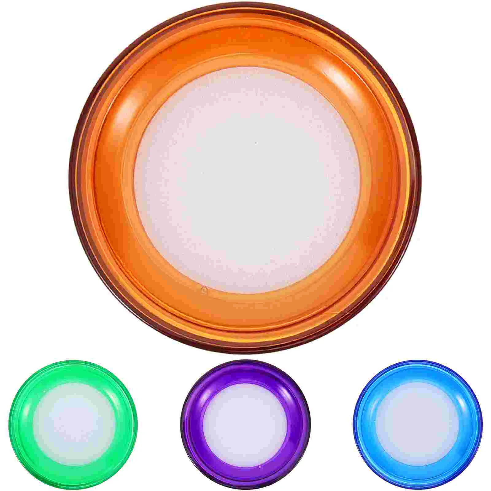 4 Pcs Money Counting Cylinder Fingertip Moistener for Paper Sponge Cup Hand Tool Sponges