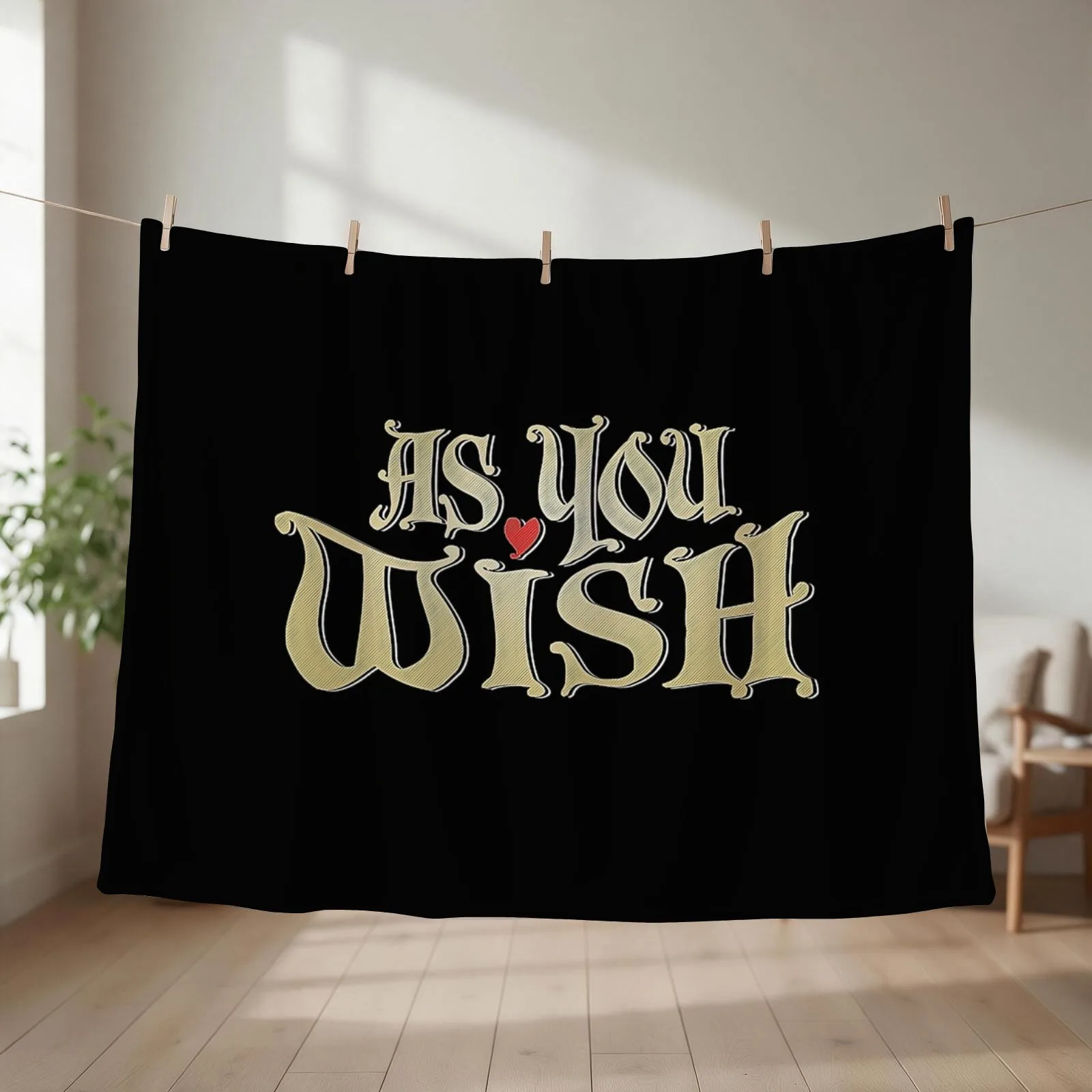 Princess Bride Throw Blanket couch cozy soft plush fuzzy picnic outdoor blanket
