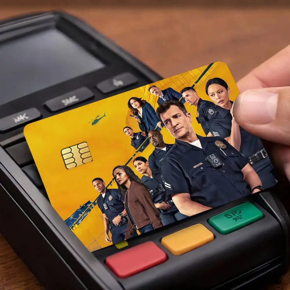 Drama TV The R-Rookie Credit Card Public Transportation Cards Protective Sticker Waterproof Card Face Decoration 4PCS