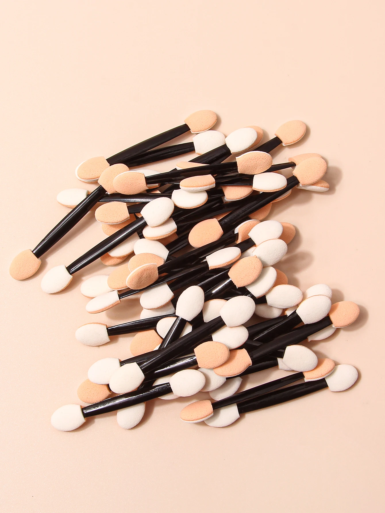 ネイルアートスポンジマジックワンド50個、ネイルアートやハンドデコレーション用の両端グラデーションスポンジブラシ。」