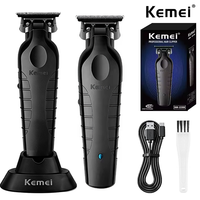 Kemei KM-2299 Men's Hair Clipper Professional Electric Hair Clipper USB Rechargeable Barber Trimmer Men's Electric Hair Clipper