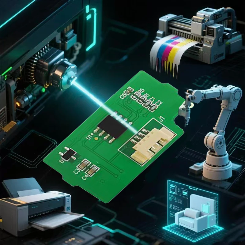 4 Uds W9220MC Chip de tóner Compatible con HP E78223 E78228 Chip de cartucho de impresora láser W9220 W9221 W9222 W9223 chip láser