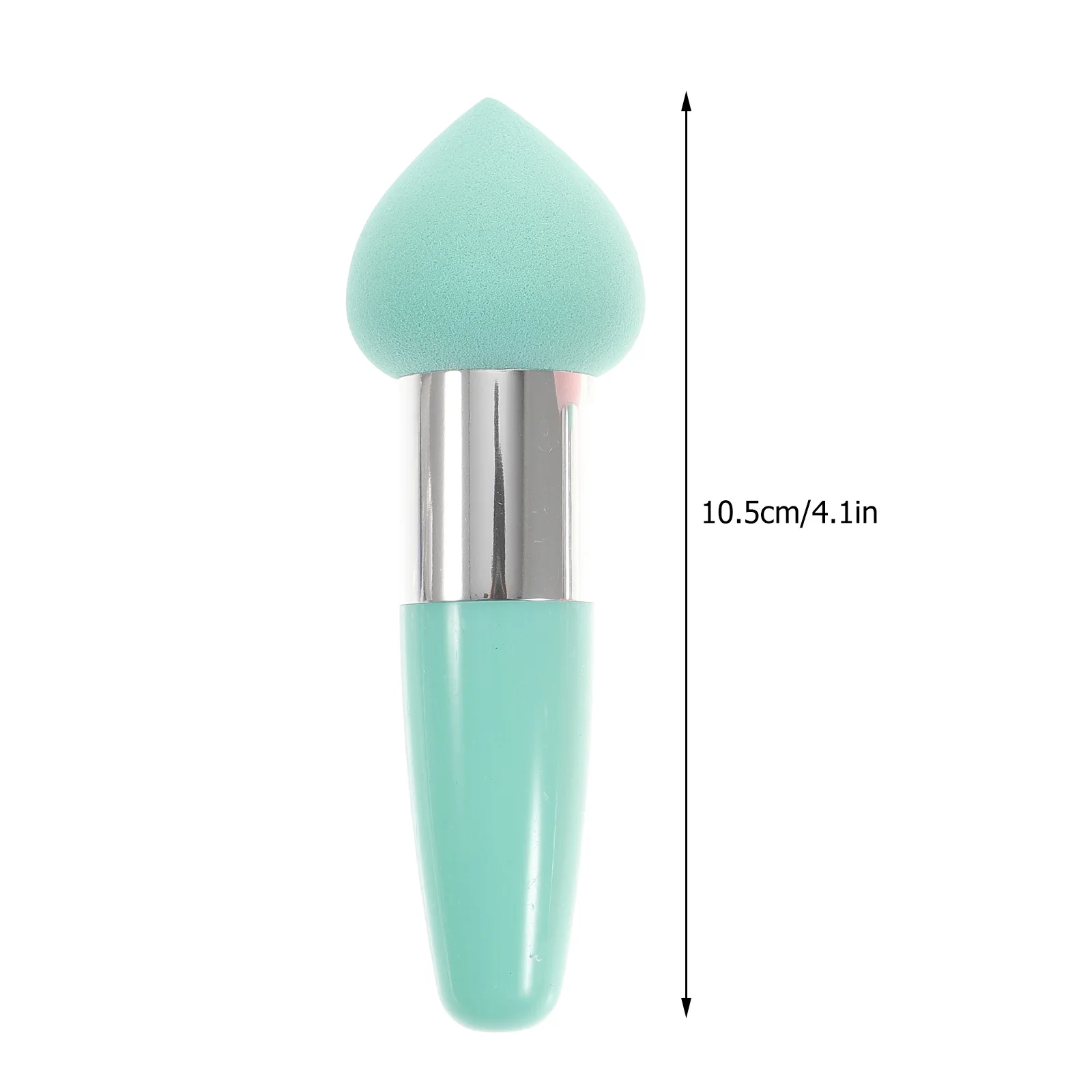 3 ชิ้นหยดน้ําแป้งพัฟ 10 5 เซนติเมตรสีแดงสีฟ้าผิวชุดแปรงแต่งหน้าฟองน้ําวัสดุเดินทาง