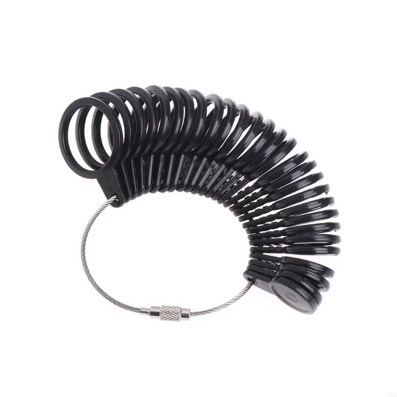 Practical Finger Ring Sizer Finger Size Gauge Measure Jewelry Making Sizing Tool 