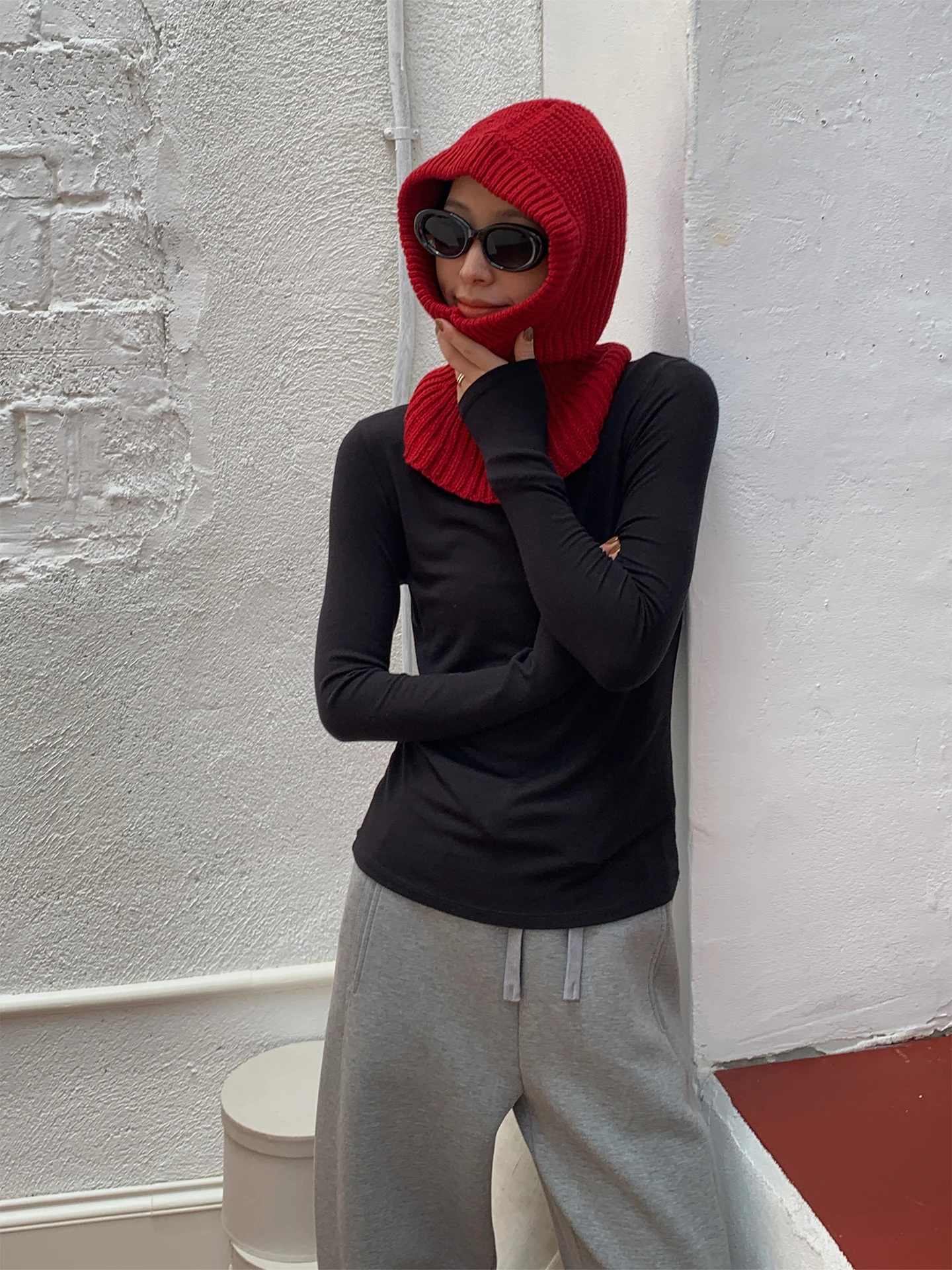 

Slim Fit Long Sve Women's Base irt f High Collar Inner Wear T-irt Top for Autumn 2025 New Sle Daily Pure Color