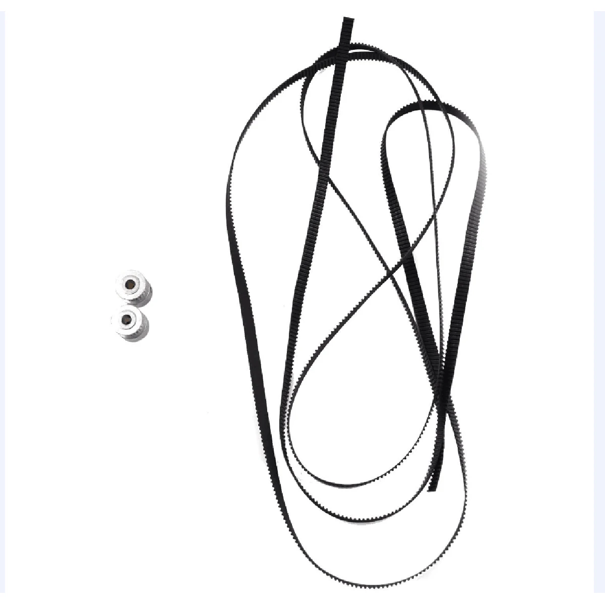 GOOD-2X GT2 Pulley 20 Teeth Bore 5Mm + GT2 6Mm Timing Belt & 2X Idler 4X Tensioner For 3D Printer Reprap