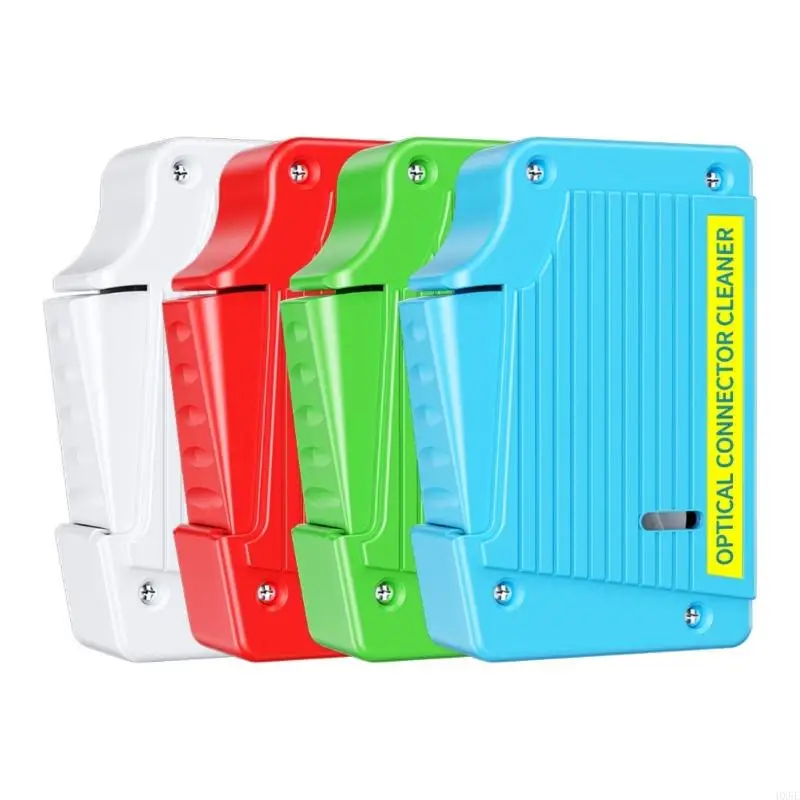 

Universal Fiber Opticals Connectors Cleaner Box ABS Housing Multiple Color Available For Easy Identification HX5E
