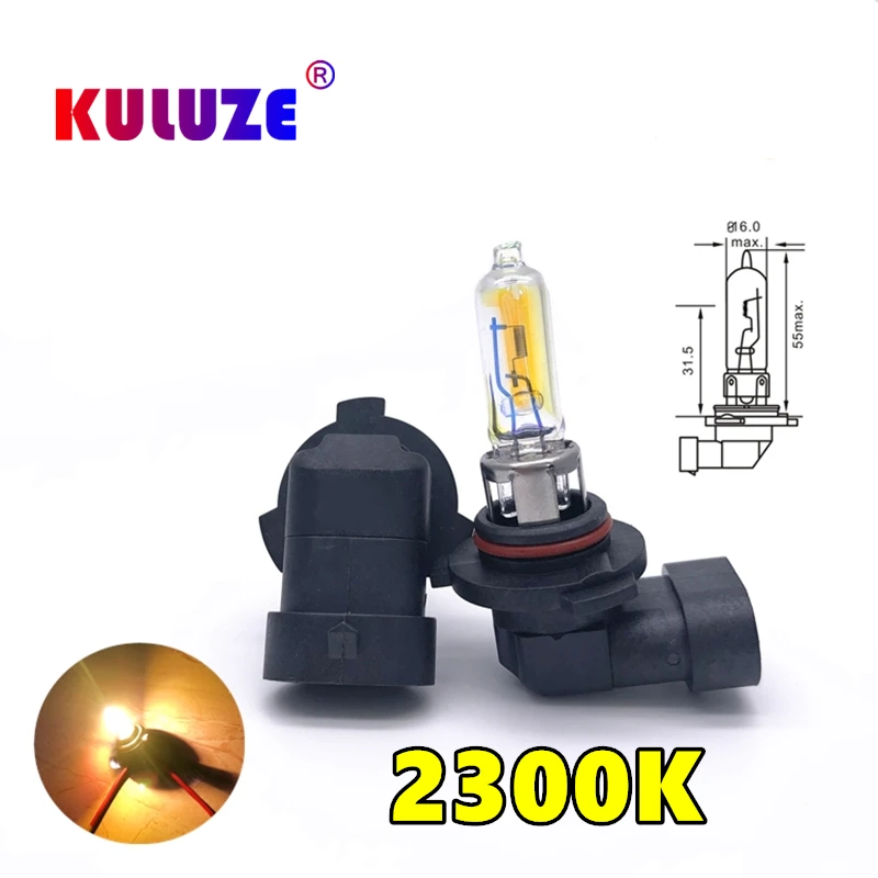 

2 шт. H10 12V42W налобный фонарь 2300K PY20d галогенная лампа заменяет обновление супер желтый дождевой и противотуманный свет автомобильные лампы