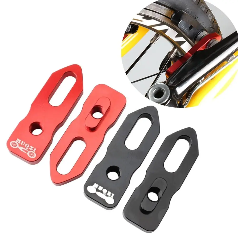 Aluminum Alloy Bike Caliper Extend Drawer Type Universal V-caliper Extend Adapter Black/Red Durable Bicycle Converter