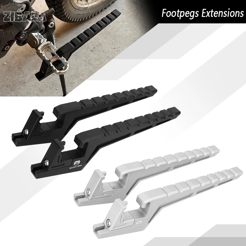 

For RIEJU MR250 / 300 PRO 2021-2023-2024-2025-2026 Motorcycle Passenger Foot Peg Extensions Footpegs Extended Dirt Bike Part