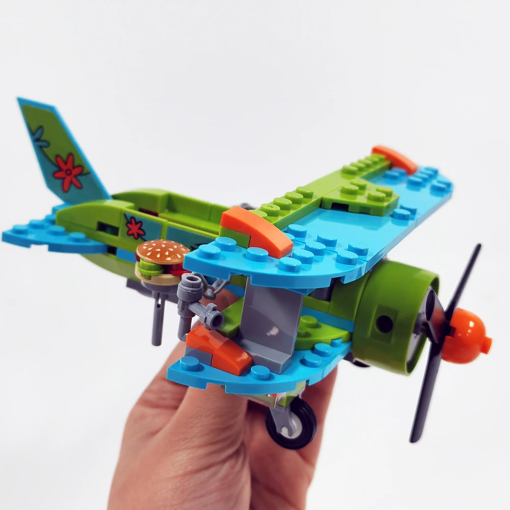 Ideas High-tech Mystery Plane Adventures Brick 128pcs Technical Model Building Blocks Boys Toys Gifts Compatible 75901