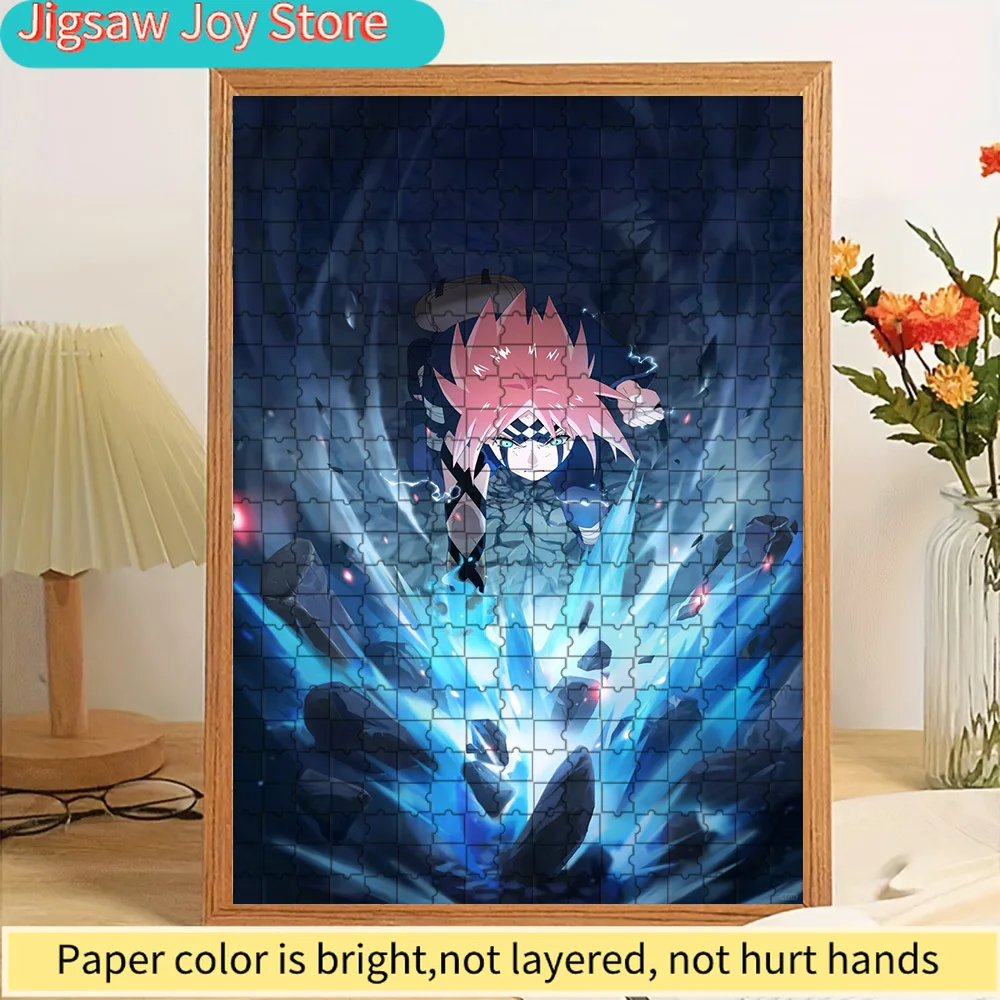 

Anime Naruto Sakura Haruno Strength Seal Destructive Punch Scene Paper Puzzle, Premium High Definition Vivid Print, Smooth Burr-