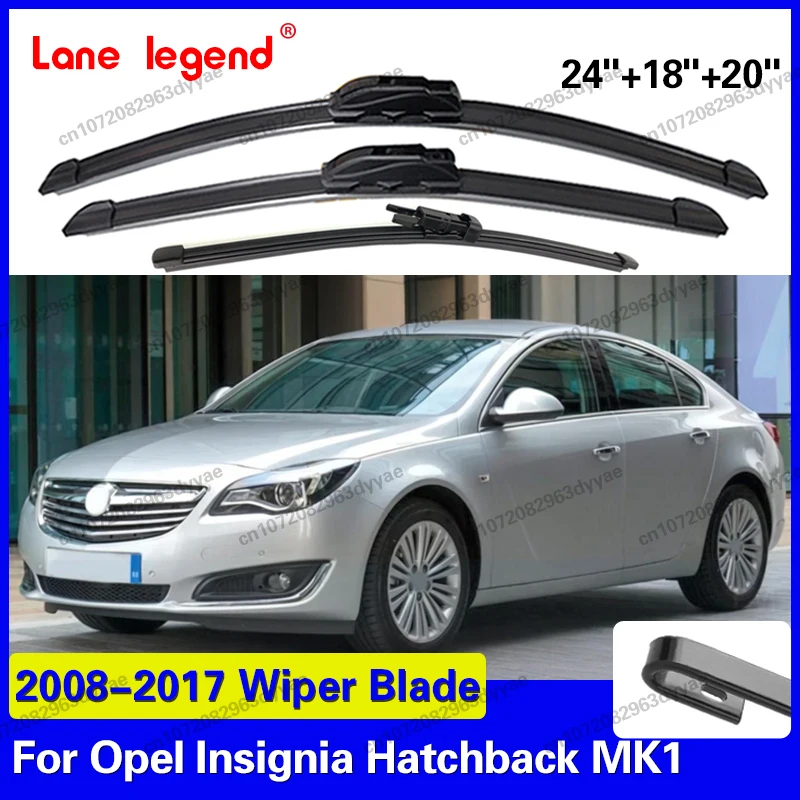 

Щетки стеклоочистителя для Opel Insignia Hatchback MK1 2008-2017, передние и задние, 24"+18"+20"