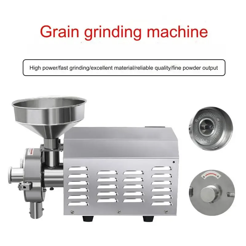 

Grinding 220V/380V Home Use Combined Rice Mill And Powder Crusher Machine