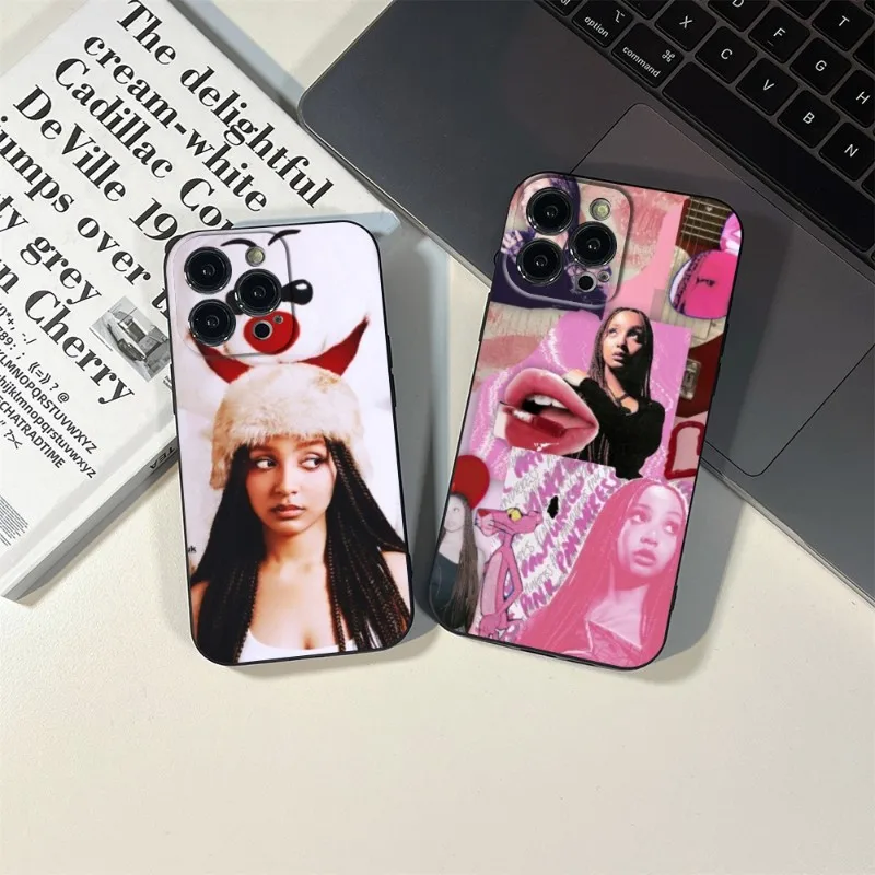 Fashion Singer pinkpantheress Phone Case FOR IPhone 14 13 11 12 Pro 8 7 Plus X 13 Pro MAX XR XS MINI SE 2020 Black Covers