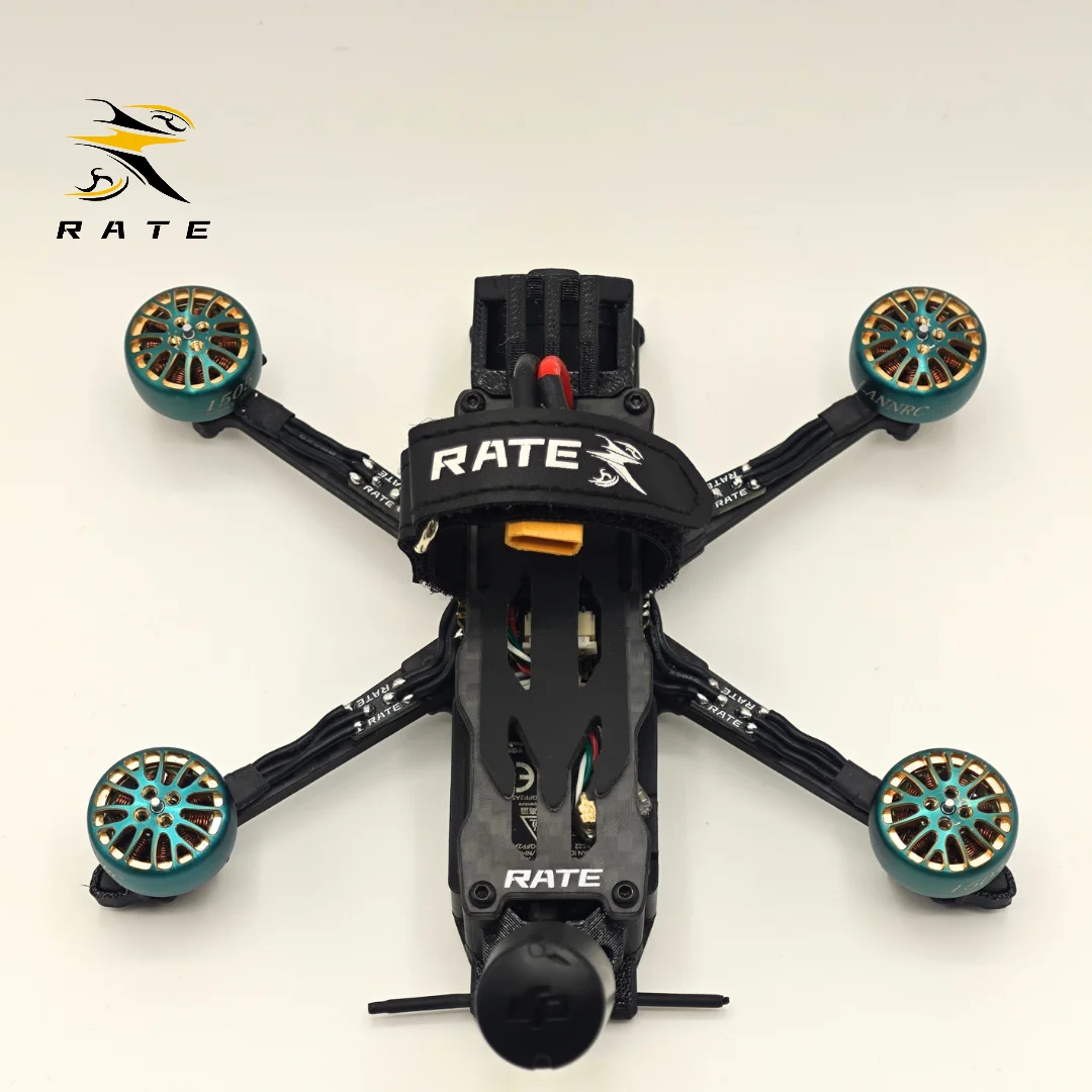 Плата расширения двигателя FPV с силиконовым проводом 40A 65A поддерживает кабель двигателя дрона 3,5-5 дюймов 18-32AWG для квадроциклов FPV