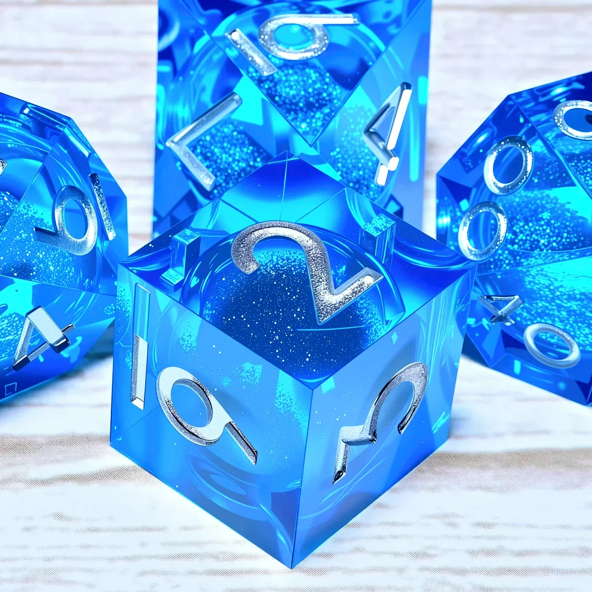 

DND Resin Dice Набор из 7 предметов для Dungeons and Dragons DND 5e RPG в подарок, настольная игра, настольная ролевая игра в кости, подарок на день рождения,
