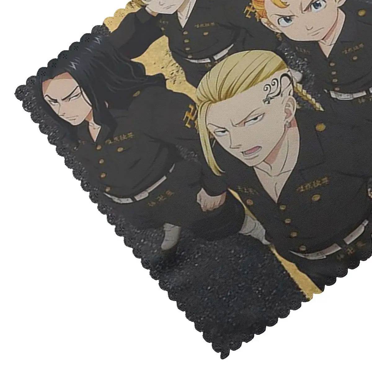 Tokyo Revengers Placemat Heat Resistant Plate Mat for Dining Table Bowl Coaster Super Absorbent Mats