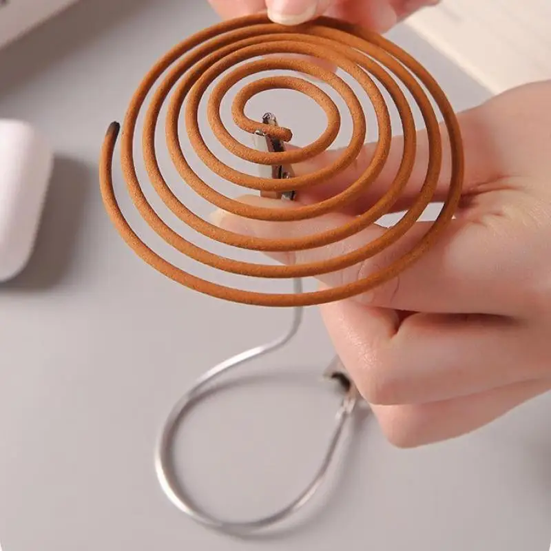 Portable Double Ended Mosquito Coil Holder Clip Broken Incense Clip Stand Mosquito Coil Rack Photo Folder Label Clip Card Holder