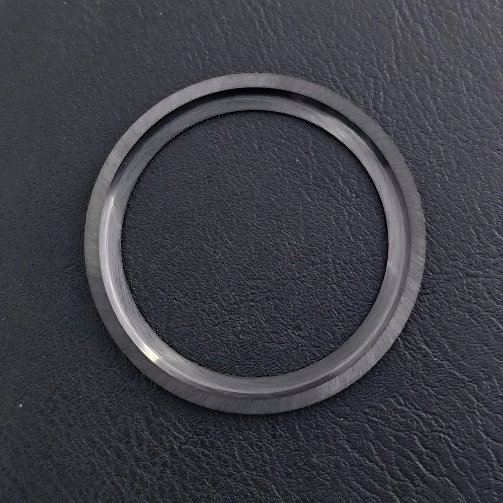 41,5*32,7mm Schräger Uhrenring Keramik/Aluminium Lünette-Einsatzring für 43mm Uhrengehäuse Uhrenzubehör – Detail 3