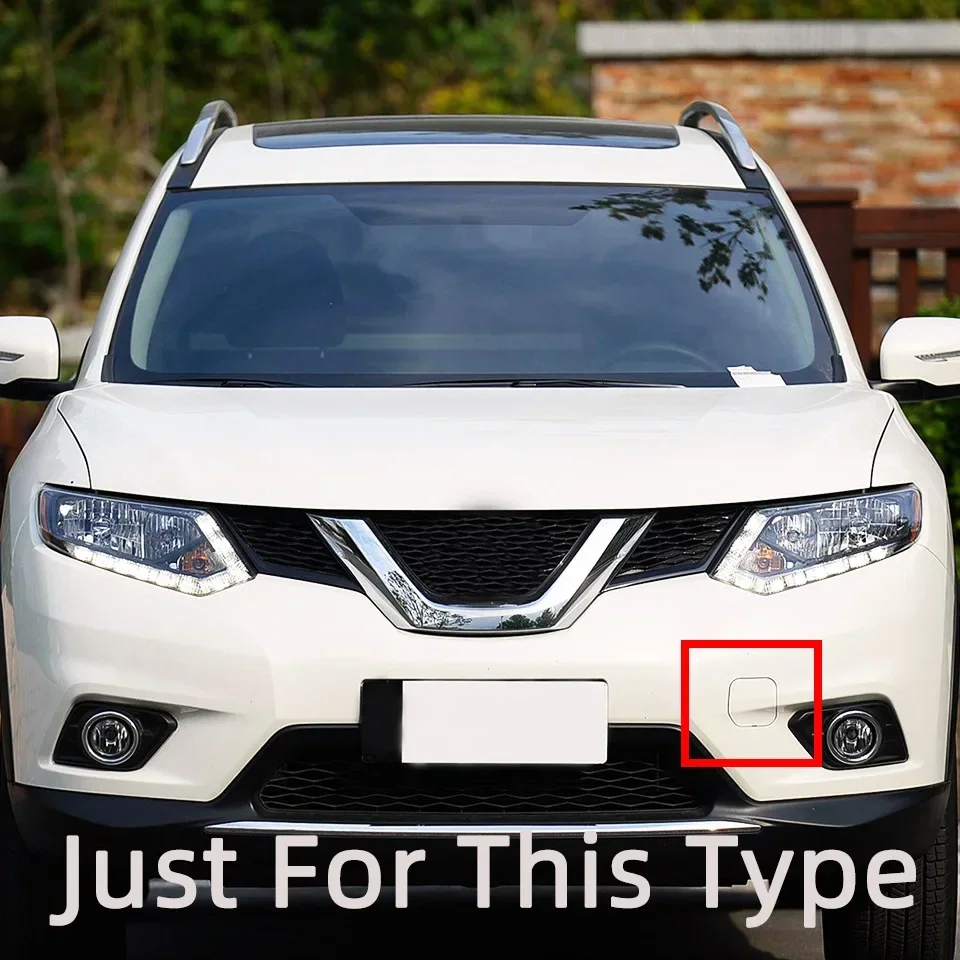 For Nissan X-Trail Rogue T32 2014 2015 2016 Auto Front Bumper Towing Hook Eye Cover Cap Tow Hook Hualing Trailer Lid Garnish