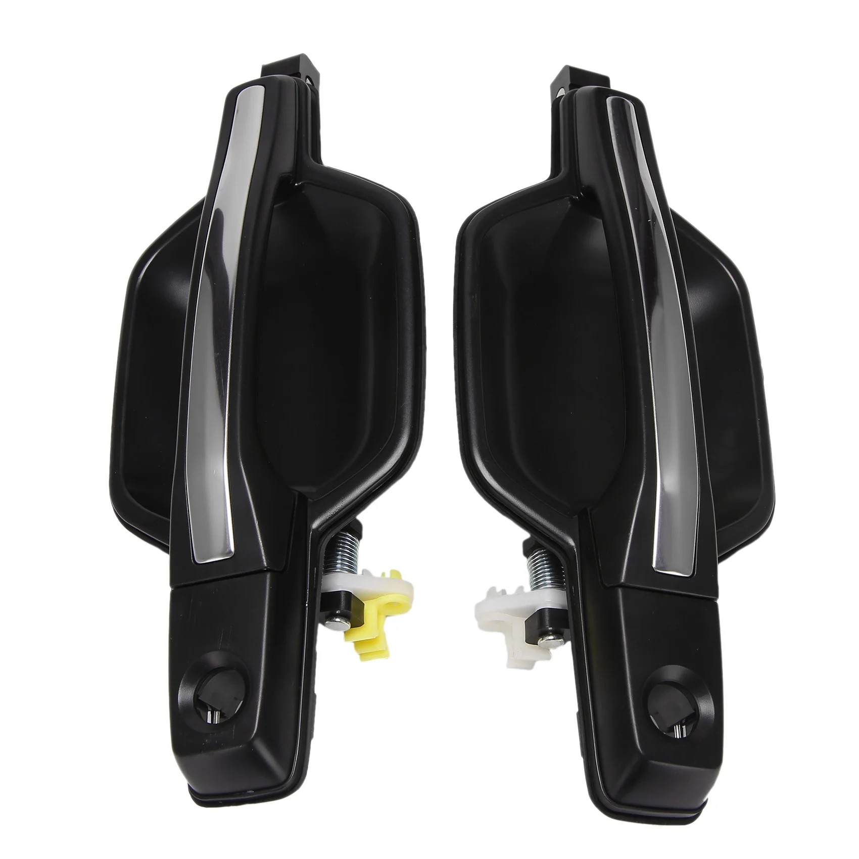 

AC34-2Pcs Car Front Left + Right Exterior Door Handle For Mitsubishi Pajero Montero MK3 V73 V75 V77 V78 2000-2006 MR653473