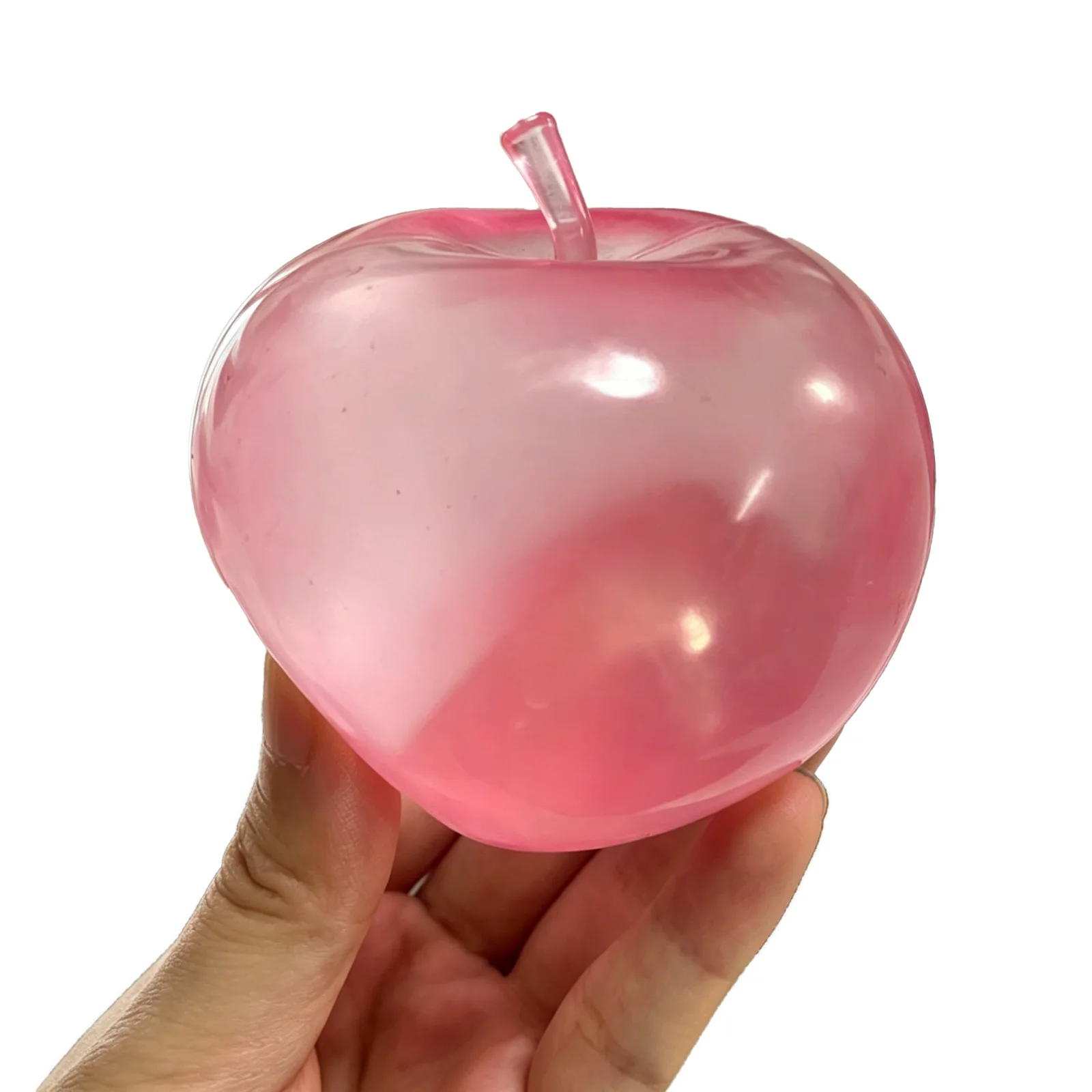 

Squeeze Dough Fidget Ball Semi-Transparent Soft Fruit Stress Squeeze Lightweight and Non-toxic for Easter Baskets Stuffers Gifts
