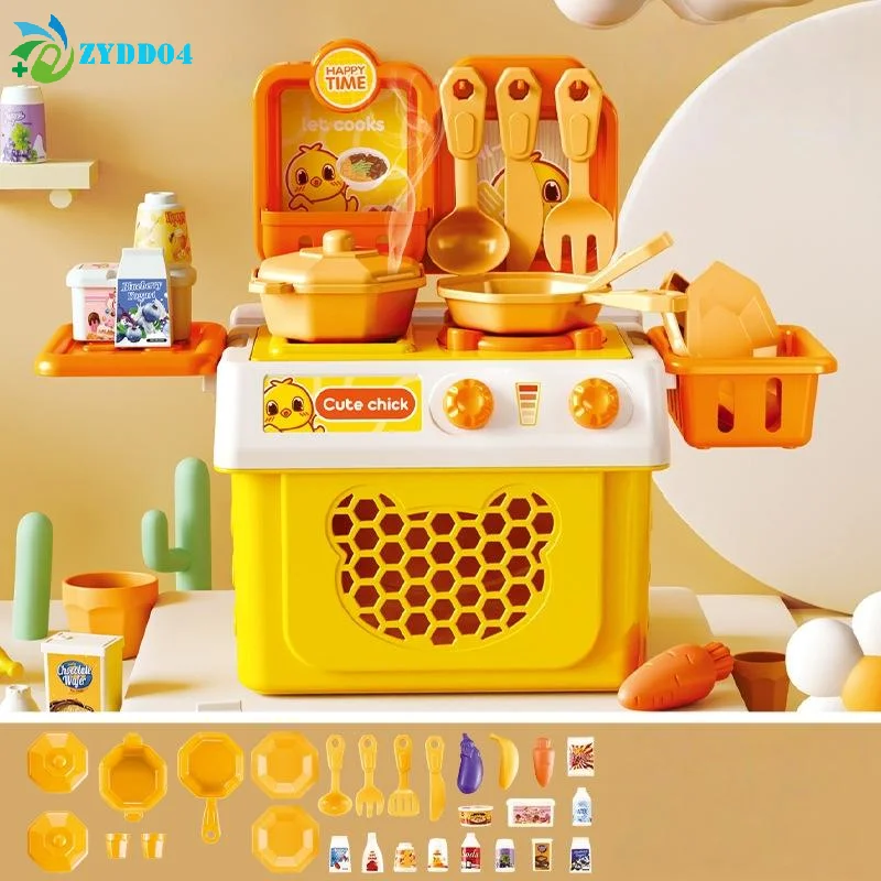 ● 23/25/32 szt. Zabawki do zabawy w udawanie kuchni dla dzieci, symulacja narzędzi kuchennych, zabawa w dom, wczesna edukacja, prezent