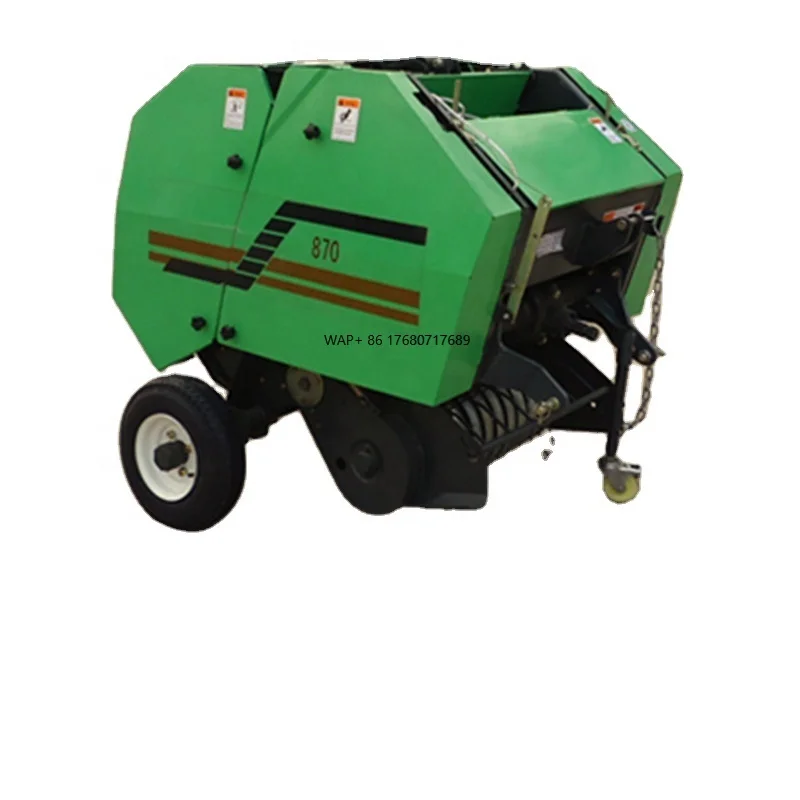 Kleine Futterballenpresse, Strohballenpresse zum Verkauf, Heuballenpresse, Rollenballenpresse, runde Heuballenpresse