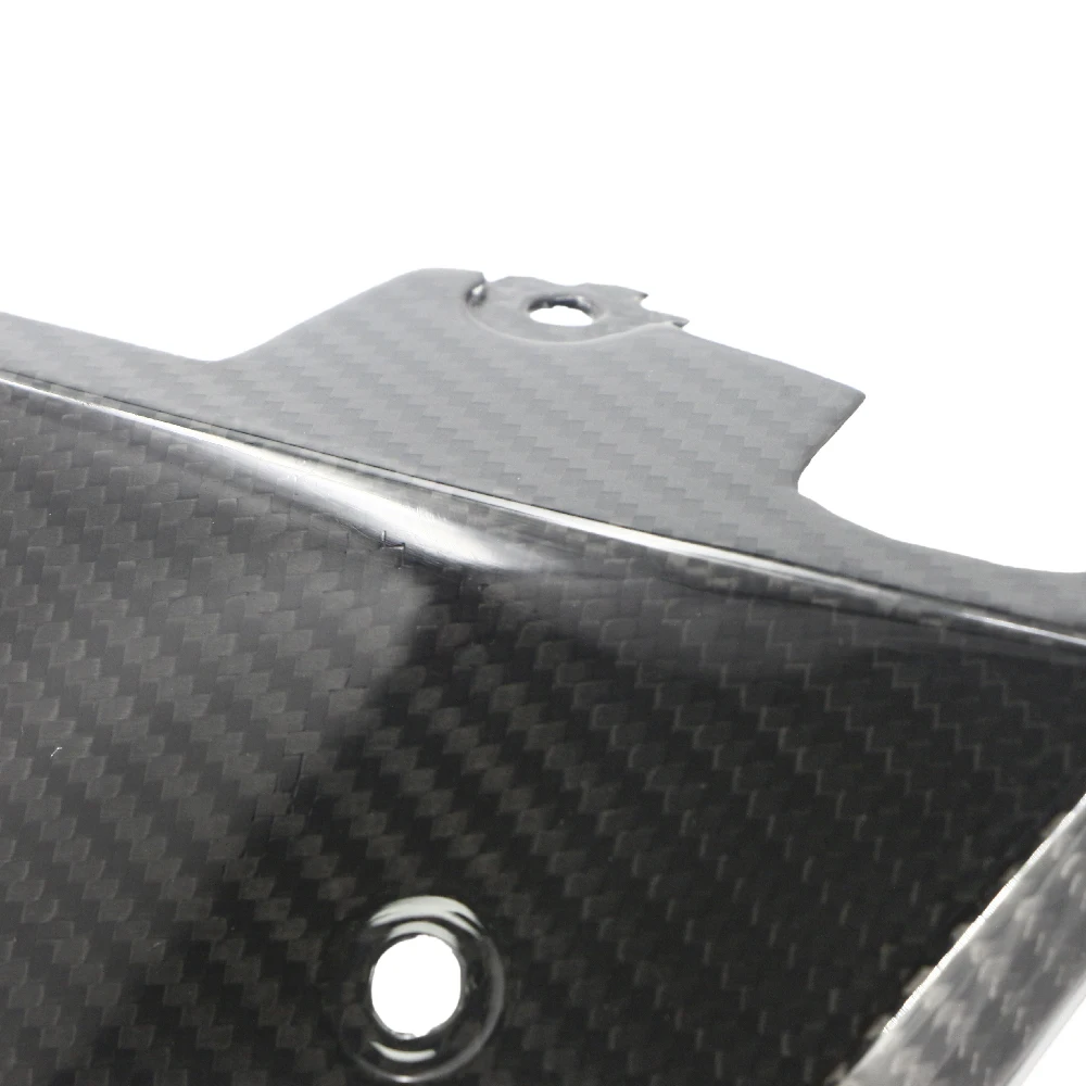 Carbono sob painéis laterais esquerdo e direito para bmw s1000rr m1000rr 2019-2022 100% fibra de carbono seco acessórios de carenagem da motocicleta