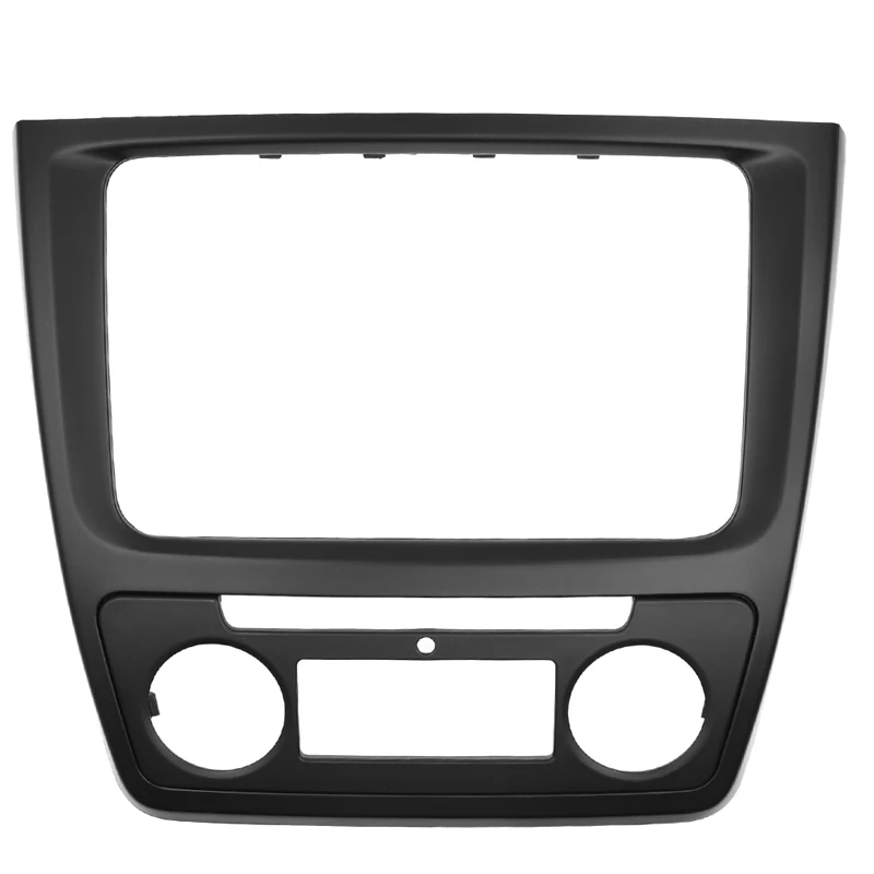 2 Din Fascia for Skoda Yeti 2014+ Auto Aircon Stereo Auto Radio CD DVD Player Panel Dash Trim Facia Face Plate Audio Frame Bezel