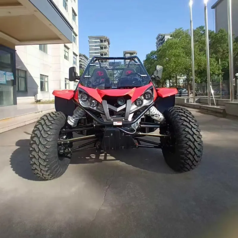 Side By Sides 4x4 All-Terrain Dune Buggy für Erwachsene, zuverlässiges Sand Dune Car, Renli 1000cc 4-Sitzer Adventure Go Kart