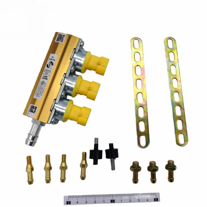 LPG/CNG Automotive Fuel-To-Gas Conversion IG7 Three-Cylinder Rail Suffix For Gas Vehicle Parts