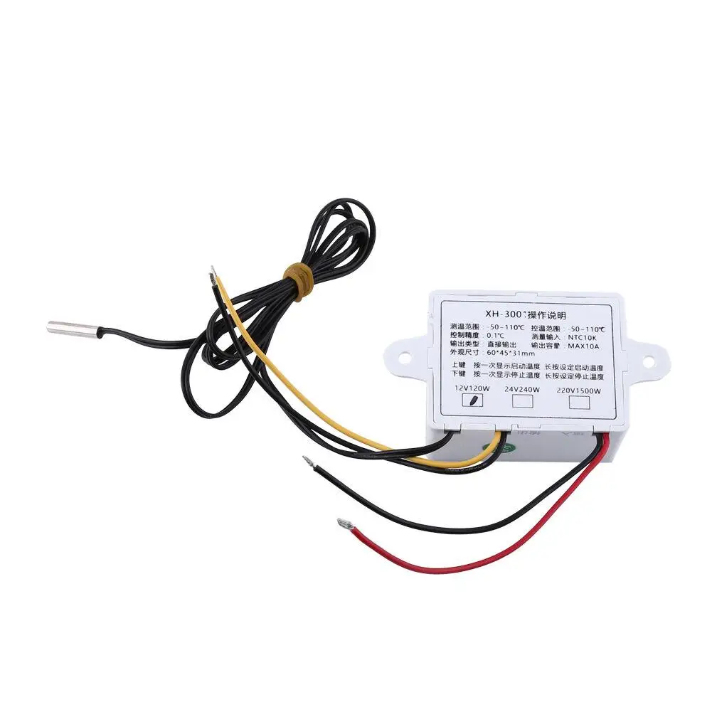 XH-W3001 LED Digital Control Temperature Microcomputer Thermostat Switch Thermometer New Thermoregulator 12V/220V W3001