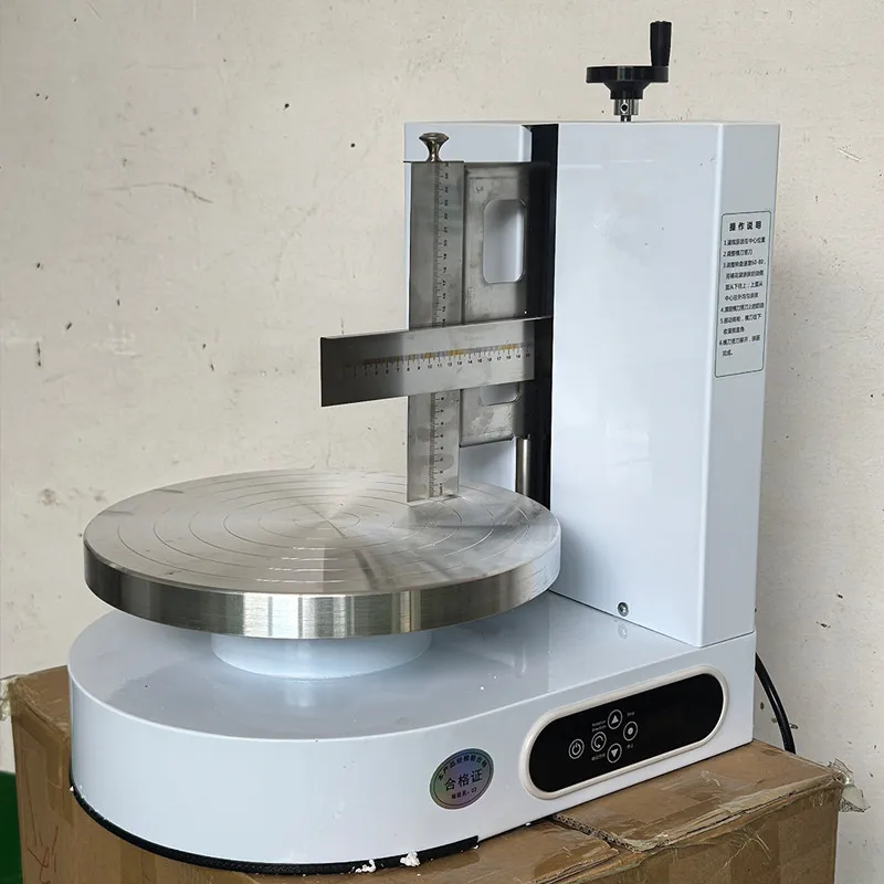 For Birthday Cake Making New Condition Cream Bakery Bread #Fully Automatic Cake Spreading Machine Essential Baking Equipment