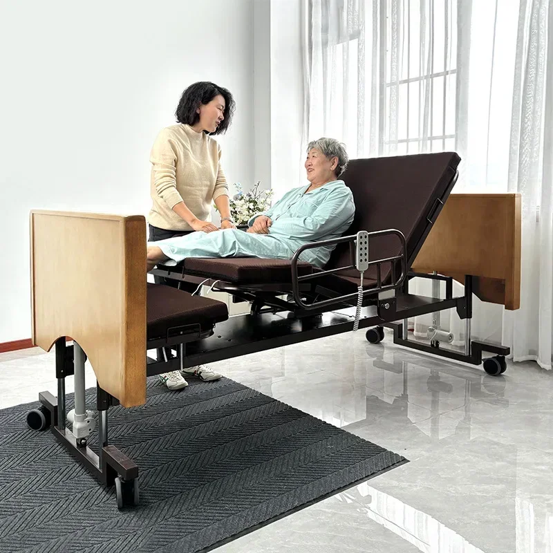 Kayigong Electric Bed Rotating Lift Bed, Electric Multi-function Bed, Elderly Residence Bed