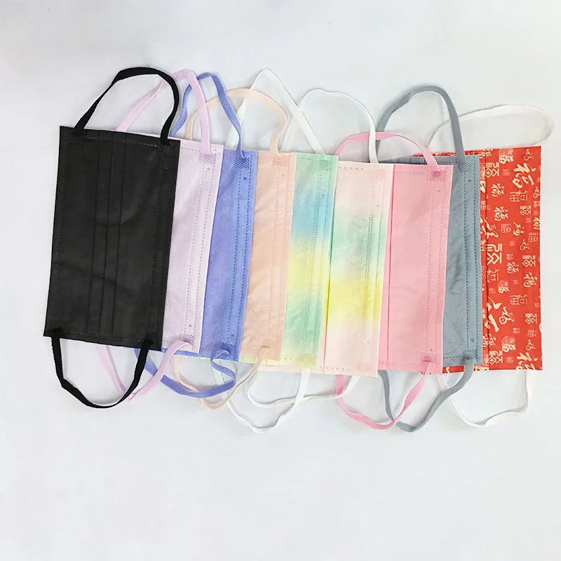 

30PCS Disposable mask Face Mask 3-layer Anti-Dust Protective Face Cover Masks mascarillas Mouth Masks for adult Pink