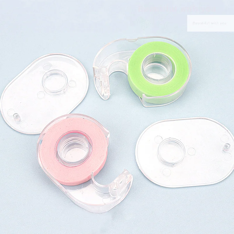 Eyelash Extension Tape Holder Base Lash Adhesive Tape Cutter Dispenser Grafting Lash Plastic Tape Cutting Makeup Supplies Tools