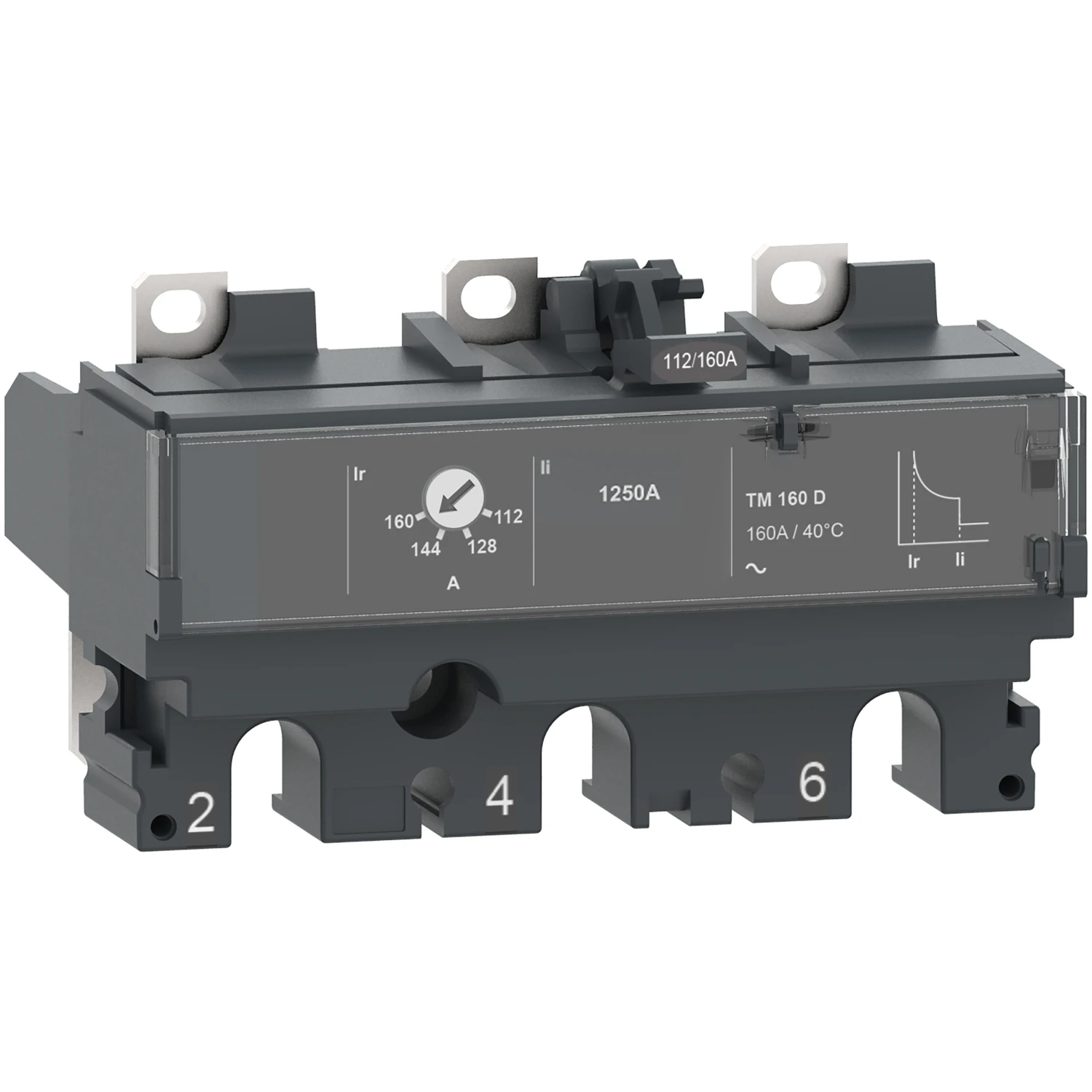 

S-chneider trip unit TM50D for ComPacT NSX 100/160/250 circuit breakers thermal magneticrating 50A 3P3D C103TM050