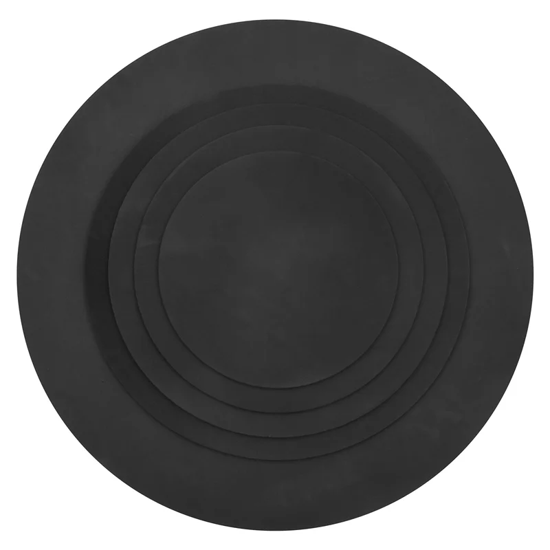 Ture 14 pçs/set espuma de borracha tambor baixo snare tambor som fora silencioso mudo prática almofada conjunto instrumento musical acessório