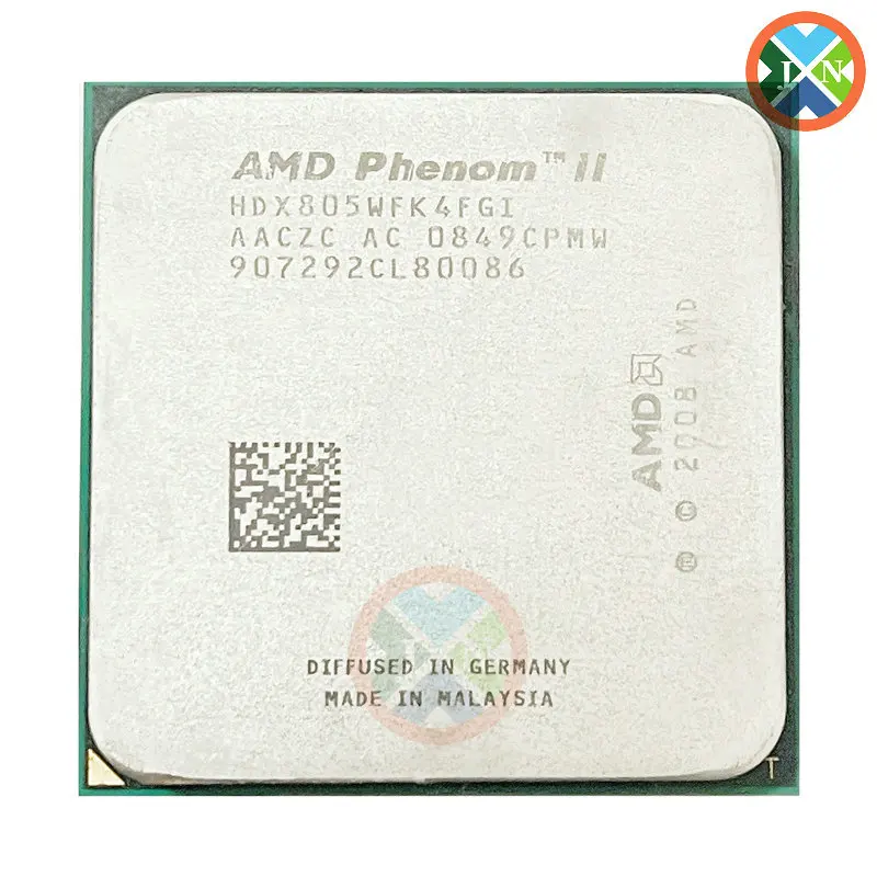 

AMD Phenom II X4 805 2.5 GHz Quad-Core CPU Processor HDX805WFK4FGI Socket AM3