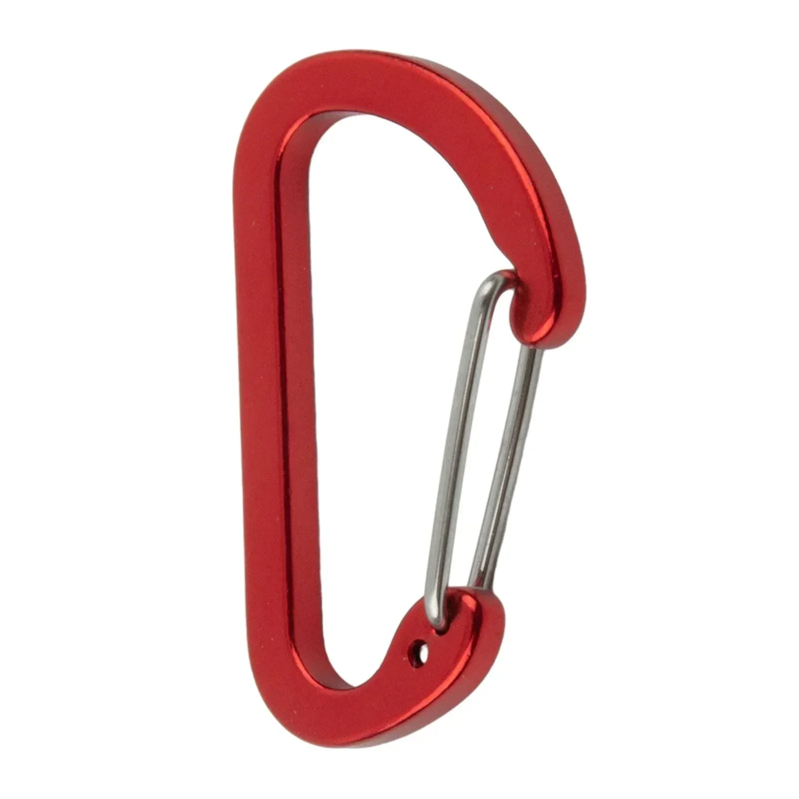 

1Pcs Carabiner Outdoor Climbing Camping Stainless Mi-Ni Carabiner Spring Hook Clip Keychain Camping Fishing Amping Accessories