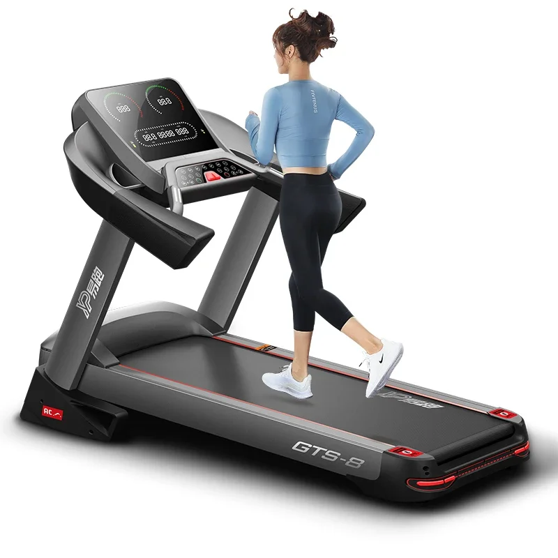 2023 New Design AC Motor Semi Commercial Treadmill Android Running Machine Price Fodable Walkingpad Gym Sports